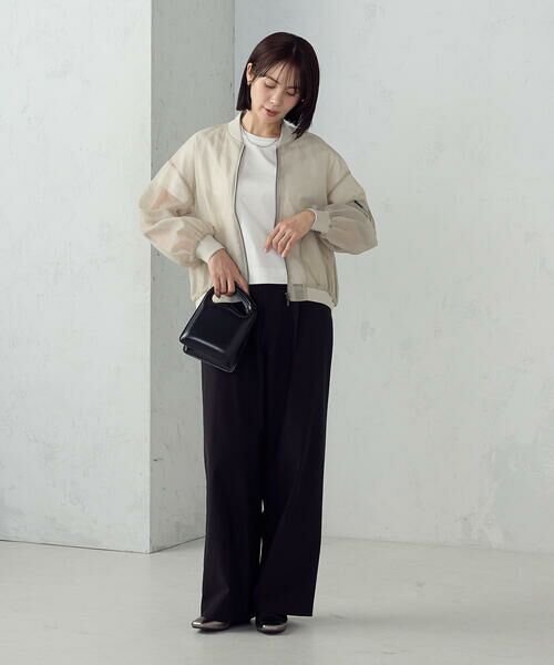 COMME CA ISM / コムサイズム チノ・ワークパンツ | 【美しいベーシックパンツ】裏メッシュ チノパンツ | 詳細21