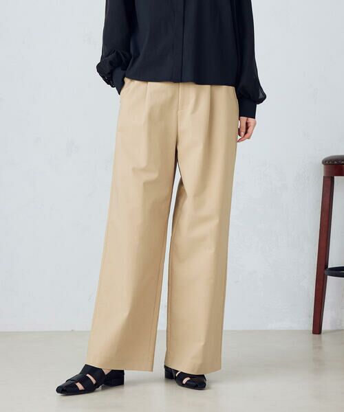 COMME CA ISM / コムサイズム チノ・ワークパンツ | 【美しいベーシックパンツ】裏メッシュ チノパンツ | 詳細27