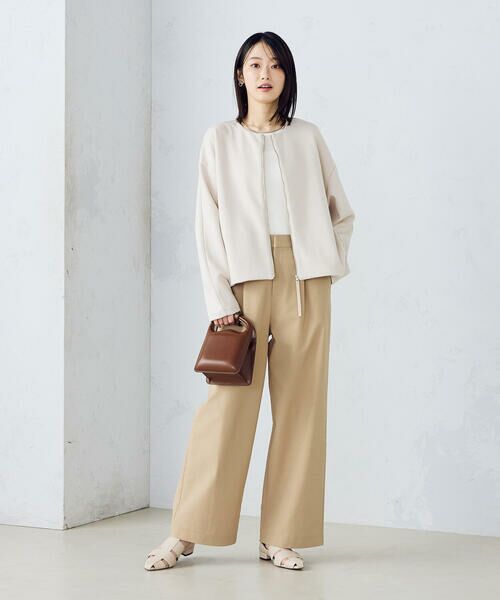 COMME CA ISM / コムサイズム チノ・ワークパンツ | 【美しいベーシックパンツ】裏メッシュ チノパンツ | 詳細28