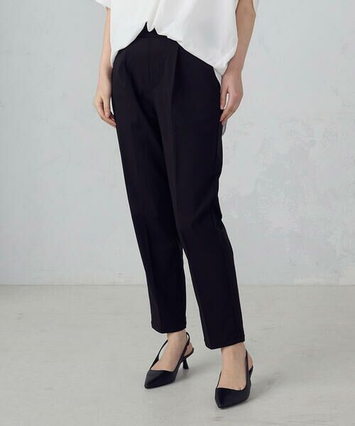 COMME CA ISM / コムサイズム その他パンツ | 【美しいベーシックパンツ】ストレッチツイル テーパードパンツ | 詳細11