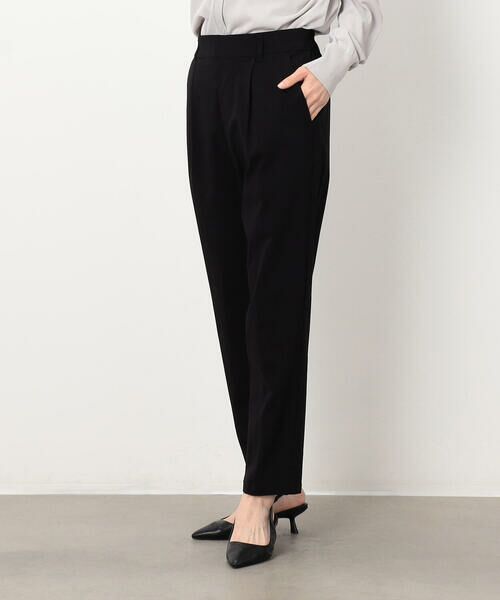 COMME CA ISM / コムサイズム その他パンツ | 【美しいベーシックパンツ】ストレッチツイル テーパードパンツ | 詳細14