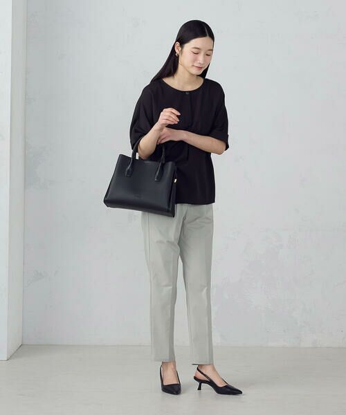 COMME CA ISM / コムサイズム その他パンツ | 【美しいベーシックパンツ】ストレッチツイル テーパードパンツ | 詳細26