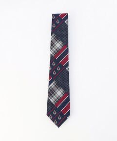 COMME CA ISM / コムサイズム ネクタイ | パッチワーク柄 ネクタイ