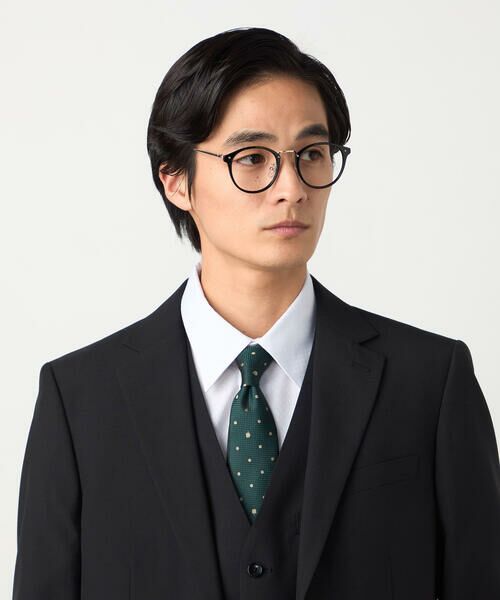 COMME CA ISM / コムサイズム ネクタイ | リンゴドット柄 ネクタイ（グリーン）