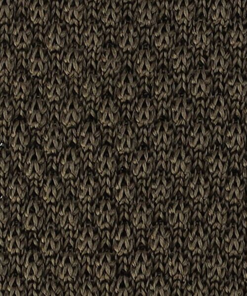 COMME CA ISM / コムサイズム ネクタイ | パフコーン編み ニットタイ | 詳細11