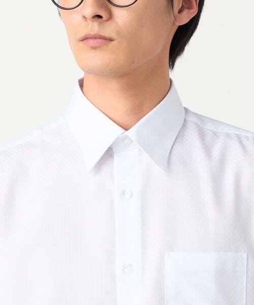 COMME CA ISM / コムサイズム シャツ・ブラウス | 市松柄 ドレスシャツ | 詳細7