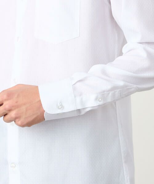 COMME CA ISM / コムサイズム シャツ・ブラウス | 市松柄 ドレスシャツ | 詳細8