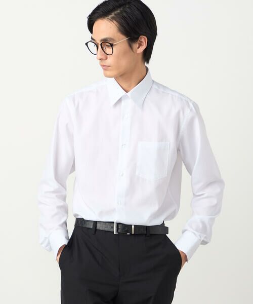 COMME CA ISM / コムサイズム シャツ・ブラウス | 市松柄 ドレスシャツ | 詳細3