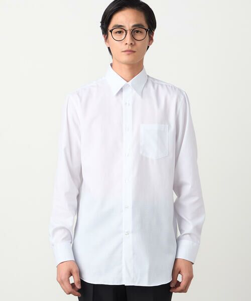 COMME CA ISM / コムサイズム シャツ・ブラウス | 市松柄 ドレスシャツ | 詳細4