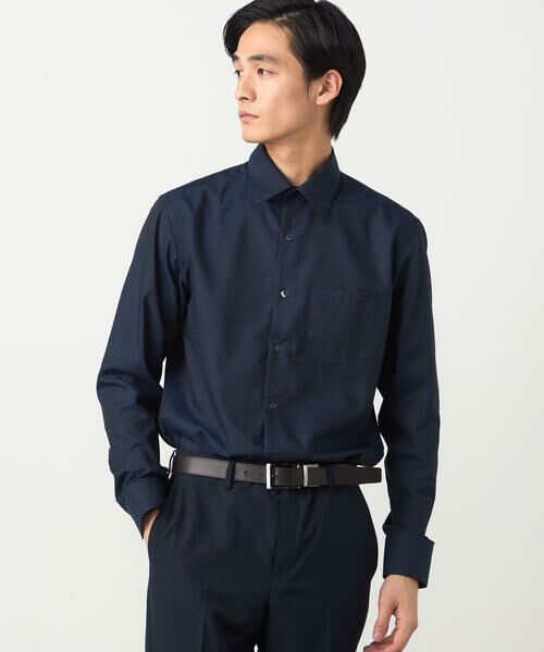 COMME CA ISM / コムサイズム シャツ・ブラウス | 市松柄 ドレスシャツ | 詳細17