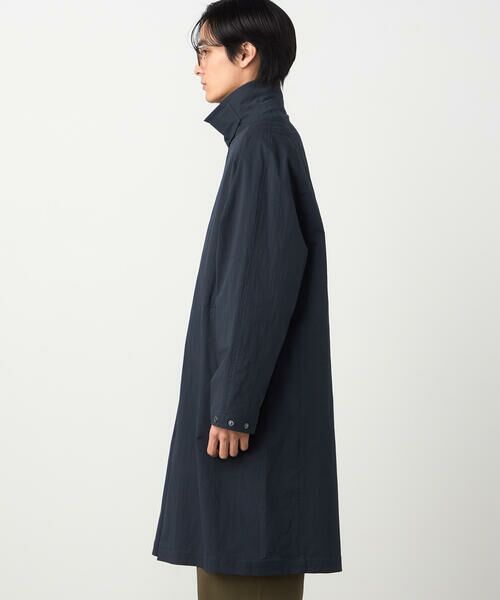 COMME CA ISM / コムサイズム ステンカラーコート | 綿ナイロンストレッチ ステンカラーコート | 詳細8