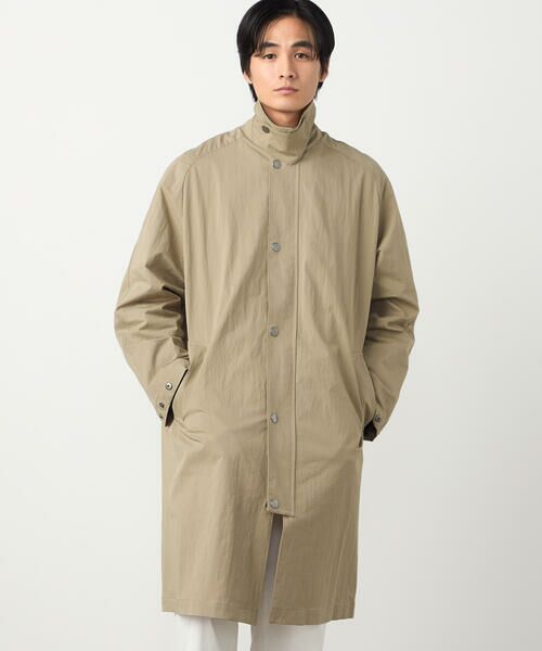 COMME CA ISM / コムサイズム ステンカラーコート | コットンナイロンストレッチ ステンカラーコート | 詳細28
