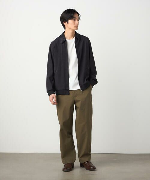 COMME CA ISM / コムサイズム ブルゾン | デニムライクストレッチ ジップアップブルゾン | 詳細2