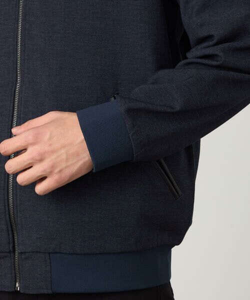 COMME CA ISM / コムサイズム ブルゾン | デニムライクストレッチ ジップアップブルゾン | 詳細13