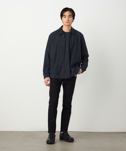 COMME CA ISM / コムサイズム ブルゾン | デニムライクストレッチ ジップアップブルゾン | 詳細7