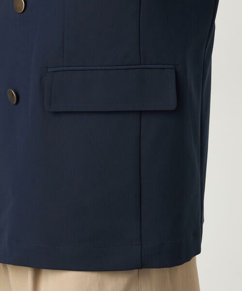 COMME CA ISM / コムサイズム その他アウター | 【セットアップ対応】ウールライクストレッチツイル ダブルブレザージャケット | 詳細13