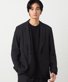 COMME CA ISM / コムサイズム セットアップ | 【セットアップ対応】デニムライクストレッチ テーラードジャケット