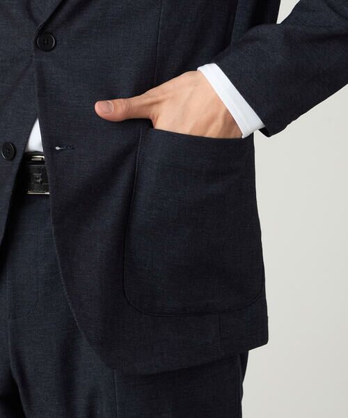 COMME CA ISM / コムサイズム セットアップ | 【セットアップ対応】デニムライクストレッチ テーラードジャケット | 詳細16