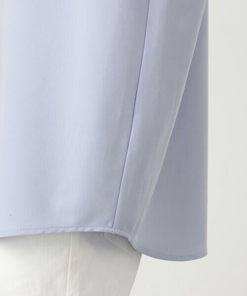 COMME CA ISM / コムサイズム シャツ・ブラウス | ウールライクストレッチツイル ショートポイントカラーシャツ | 詳細18