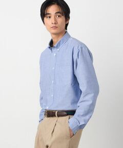 COMME CA ISM / コムサイズム シャツ・ブラウス | リコッティア中空オックス 釦ダウンシャツ