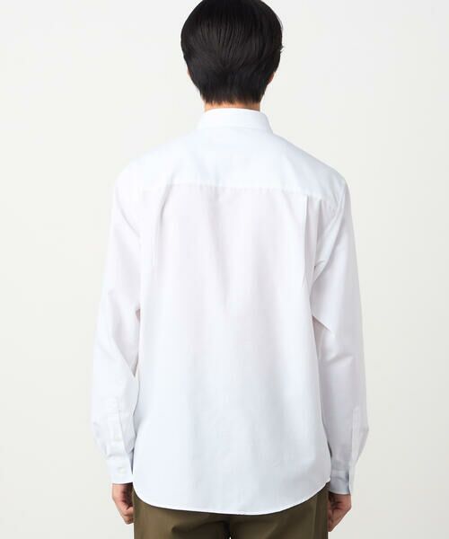 COMME CA ISM / コムサイズム シャツ・ブラウス | リコッティア中空オックス 釦ダウンシャツ | 詳細7