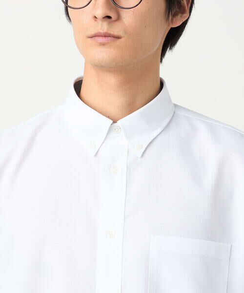 COMME CA ISM / コムサイズム シャツ・ブラウス | リコッティア中空オックス 釦ダウンシャツ | 詳細8