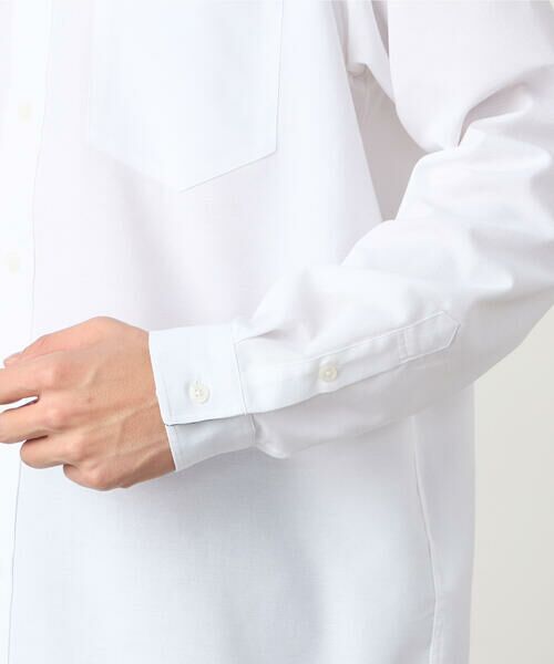 COMME CA ISM / コムサイズム シャツ・ブラウス | リコッティア中空オックス 釦ダウンシャツ | 詳細10