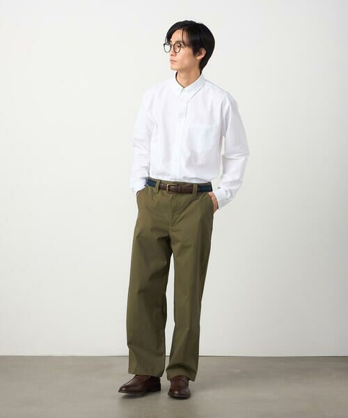 COMME CA ISM / コムサイズム シャツ・ブラウス | リコッティア中空オックス 釦ダウンシャツ | 詳細2