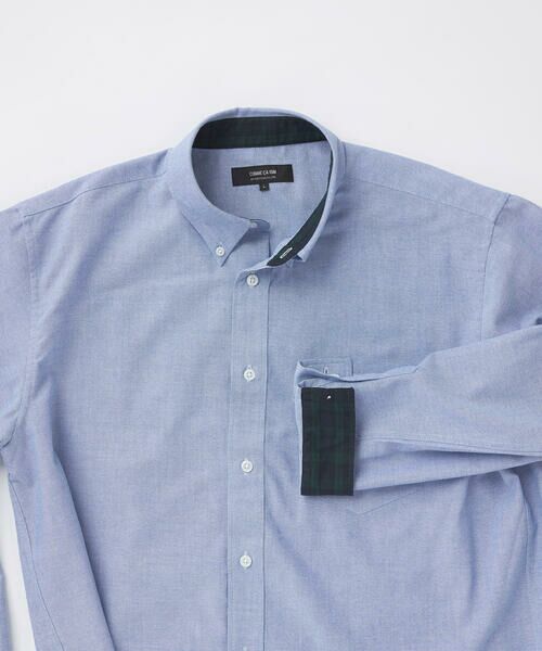 COMME CA ISM / コムサイズム シャツ・ブラウス | リコッティア中空オックス 釦ダウンシャツ | 詳細20