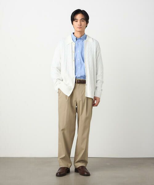 COMME CA ISM / コムサイズム シャツ・ブラウス | リコッティア中空オックス 釦ダウンシャツ | 詳細17