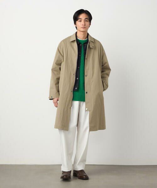 COMME CA ISM / コムサイズム その他パンツ | 【スマートベーシックパンツ】ハイテンションツイル ワイドテーパードパンツ | 詳細1