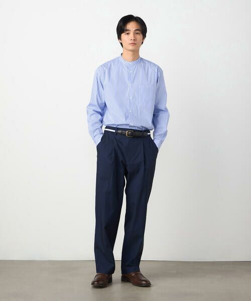 COMME CA ISM / コムサイズム その他パンツ | 【スマートベーシックパンツ】ハイテンションツイル ワイドテーパードパンツ | 詳細13