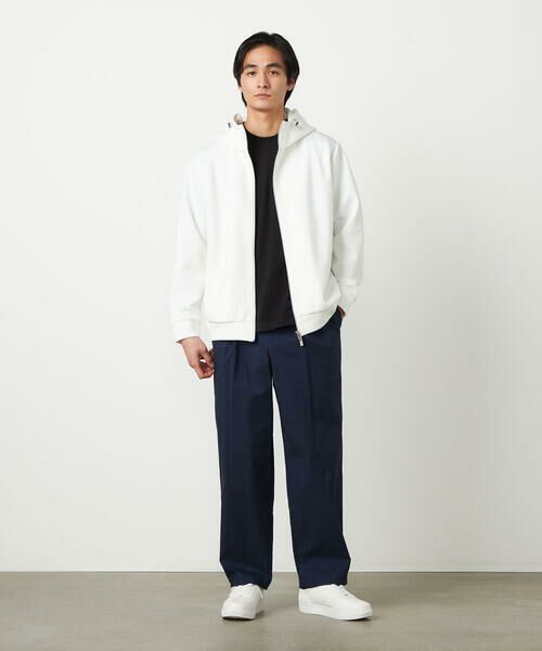 COMME CA ISM / コムサイズム その他パンツ | 【スマートベーシックパンツ】ハイテンションツイル ワイドテーパードパンツ | 詳細14