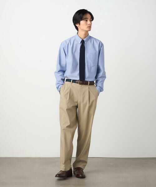 COMME CA ISM / コムサイズム その他パンツ | 【スマートベーシックパンツ】ハイテンションツイル ワイドテーパードパンツ | 詳細16