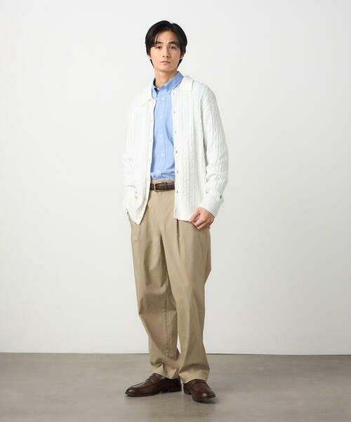 COMME CA ISM / コムサイズム その他パンツ | 【スマートベーシックパンツ】ハイテンションツイル ワイドテーパードパンツ | 詳細17