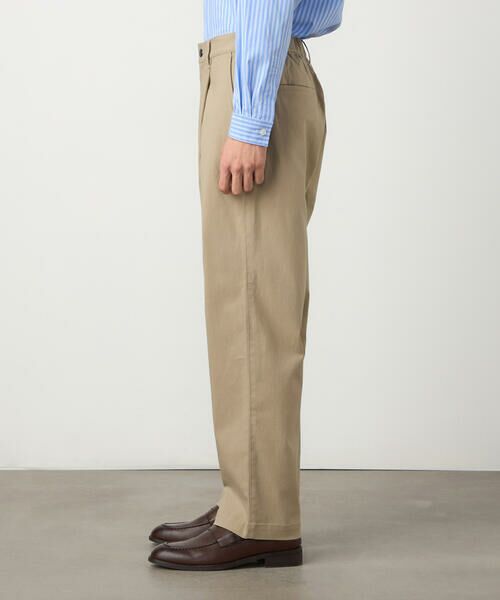 COMME CA ISM / コムサイズム その他パンツ | 【スマートベーシックパンツ】ハイテンションツイル ワイドテーパードパンツ | 詳細20