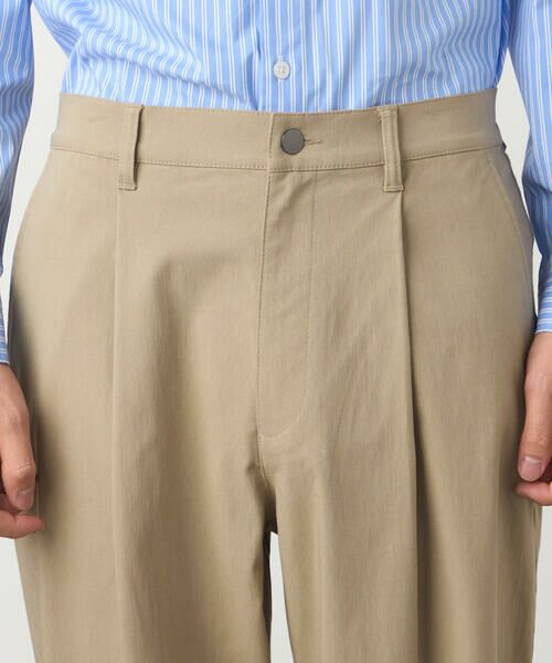 COMME CA ISM / コムサイズム その他パンツ | 【スマートベーシックパンツ】ハイテンションツイル ワイドテーパードパンツ | 詳細22