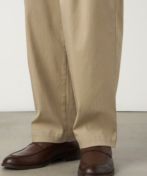 COMME CA ISM / コムサイズム その他パンツ | 【スマートベーシックパンツ】ハイテンションツイル ワイドテーパードパンツ | 詳細28