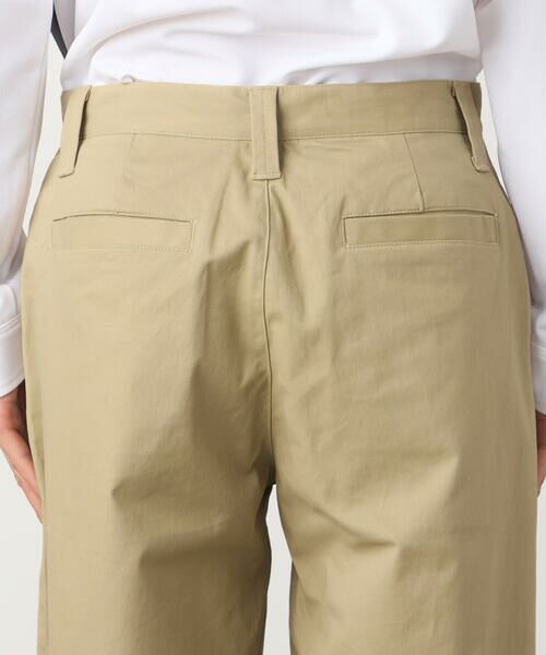 COMME CA ISM / コムサイズム その他パンツ | コットンストレッチツイル ノータックワイドテーパードパンツ | 詳細9