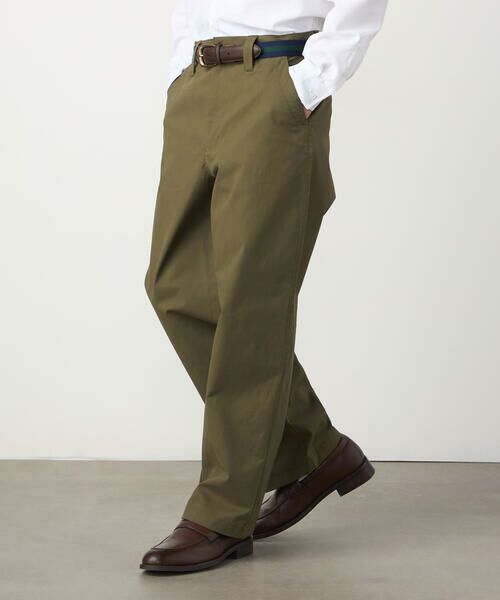 COMME CA ISM / コムサイズム その他パンツ | コットンストレッチツイル ノータックワイドテーパードパンツ | 詳細21