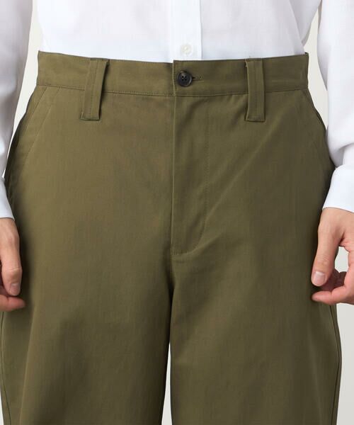 COMME CA ISM / コムサイズム その他パンツ | コットンストレッチツイル ノータックワイドテーパードパンツ | 詳細22