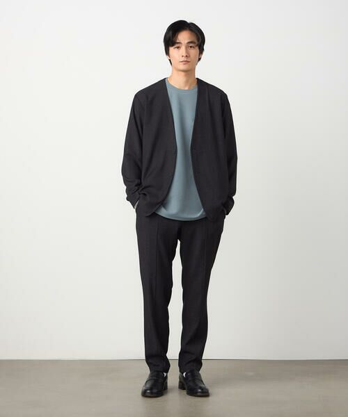 COMME CA ISM / コムサイズム セットアップ | 【セットアップ対応】デニムライクストレッチ テーパードパンツ | 詳細1