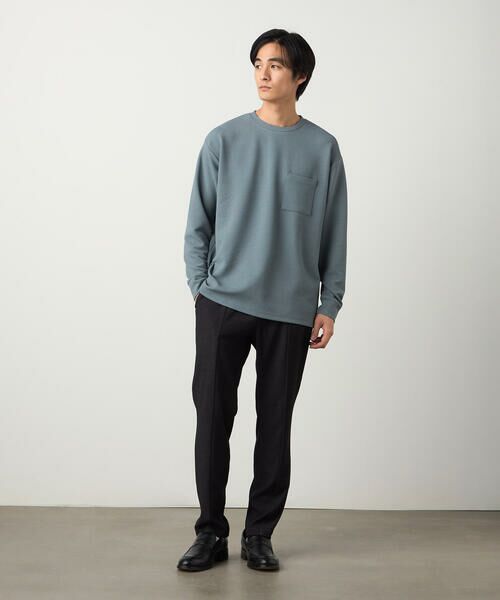 COMME CA ISM / コムサイズム セットアップ | 【セットアップ対応】デニムライクストレッチ テーパードパンツ | 詳細2