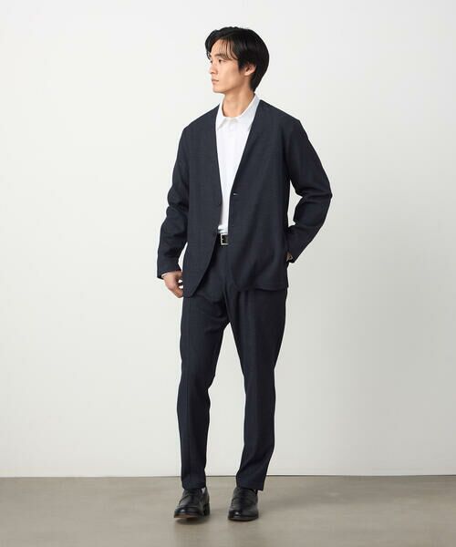 COMME CA ISM / コムサイズム セットアップ | 【セットアップ対応】デニムライクストレッチ テーパードパンツ | 詳細9