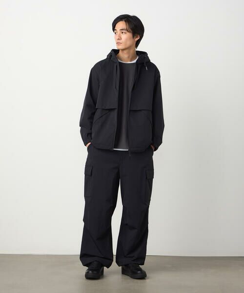 COMME CA ISM / コムサイズム その他パンツ | ナイロンストレッチ二重織 パラシュートパンツ | 詳細1