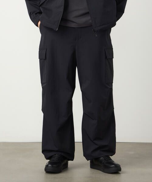 COMME CA ISM / コムサイズム その他パンツ | ナイロンストレッチ二重織 パラシュートパンツ | 詳細3