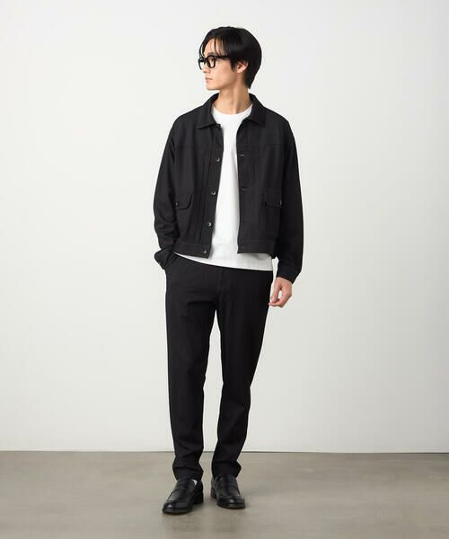 COMME CA ISM / コムサイズム その他パンツ | ガムストレッチ デニムライクジャージー クライミングパンツ | 詳細2