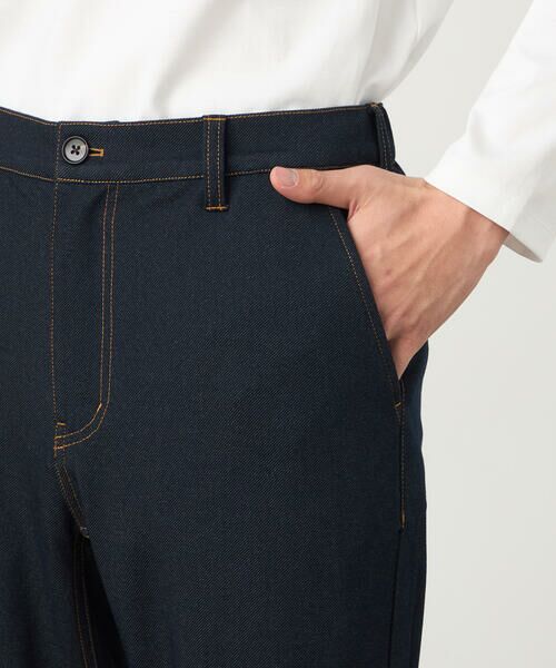 COMME CA ISM / コムサイズム その他パンツ | ガムストレッチ デニムライクジャージー クライミングパンツ | 詳細15