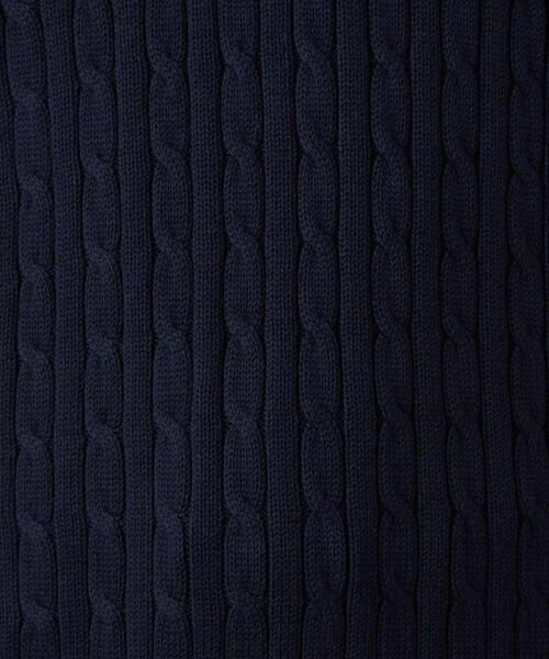 COMME CA ISM / コムサイズム ニット・セーター | ケーブル柄 クルーネックプルオーバー | 詳細16