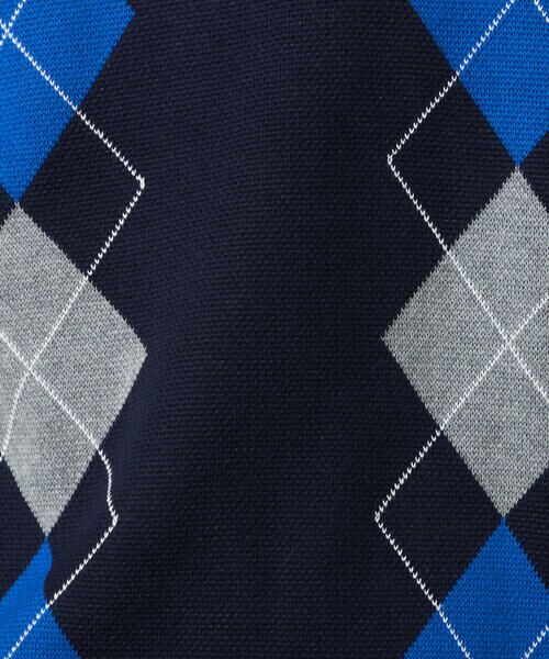 COMME CA ISM / コムサイズム ニット・セーター | アーガイル柄 クルーネックプルオーバー | 詳細16